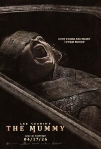 Lee Cronin's the Mummy movie poster