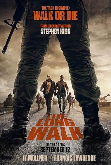 The Long Walk 2025 movie poster